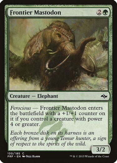 Frontier Mastodon | 130